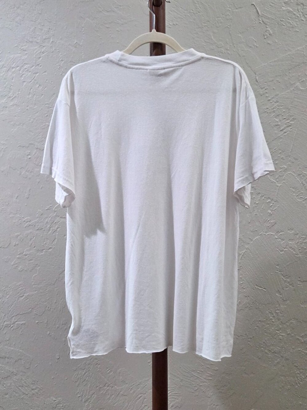 Organic Cotton Blend White T-Shirt - Picture 2 of 4